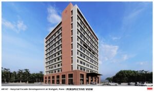 Hospital Building for Wcare Multi speciality Hospital, Wagholi